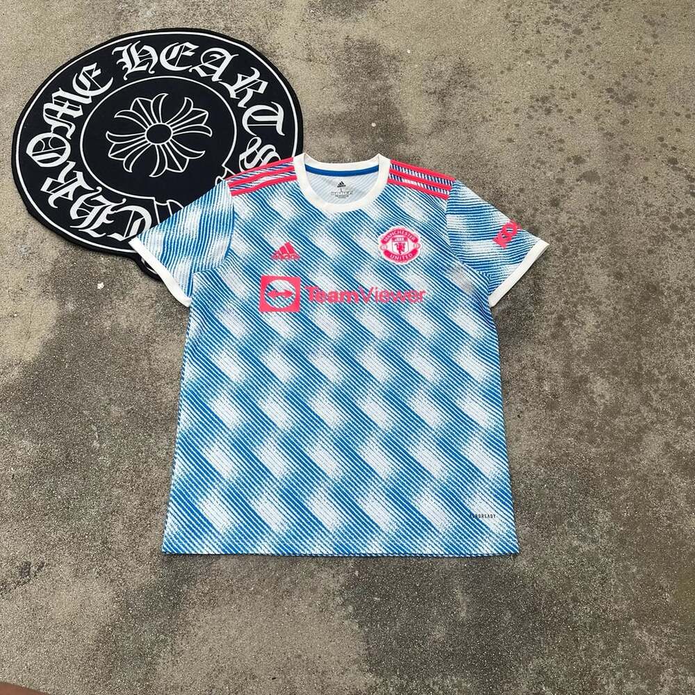Adidas Manchester United 2021/22 Away Soccer Jersey Sancho #25 Men's Size L